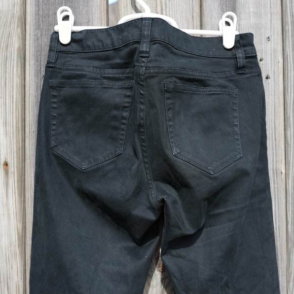 J.CREW WOMEN’S BLACK SKINNY TOOTHPICK DENIM JEANS 25 - Picture 6 of 9